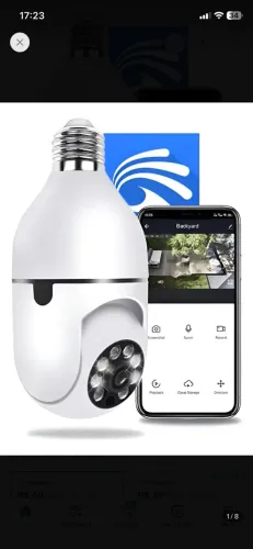 Câmera Wi-Fi inteligente