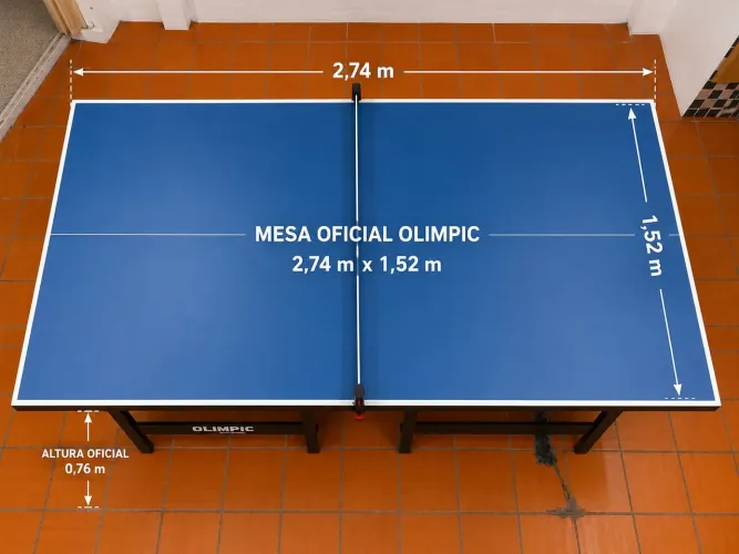 Mesa ping pong tênis de mesa bem conservada 