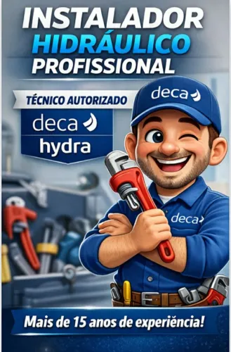 Instalador Hidráulico Profissional | Técnico Autorizado Deca/Hydra