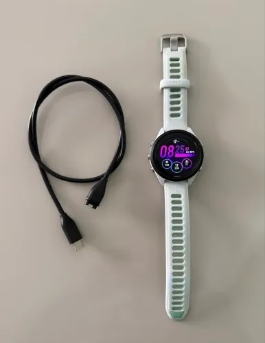 Garmin Forerunner 265S music branco