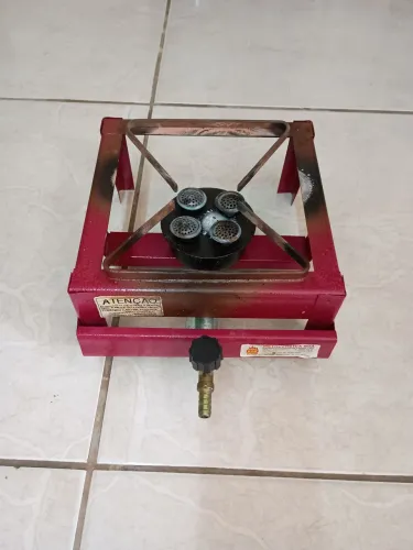 Fogareiro alta pressão metalurgica roa.