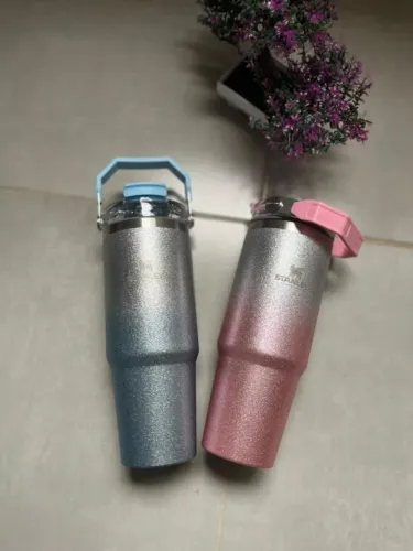 Garrafa Glitter Termica