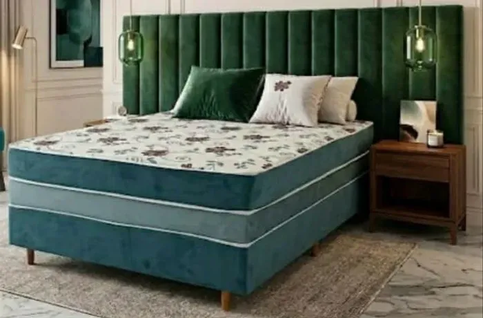 Cama Box com cabeceira