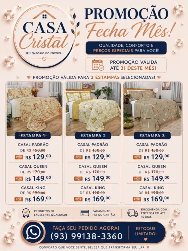 Colchas de cama excelente qualidade