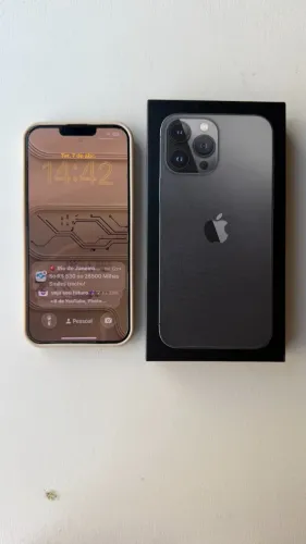 iPhone 13 Pro Max Original com Caixa e Cabo iCloud no meu nome Freguesia