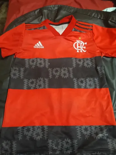 Manto Sagrado oficial do Flamengo, temporada 2021/2022, fabricado pela Adidas.
