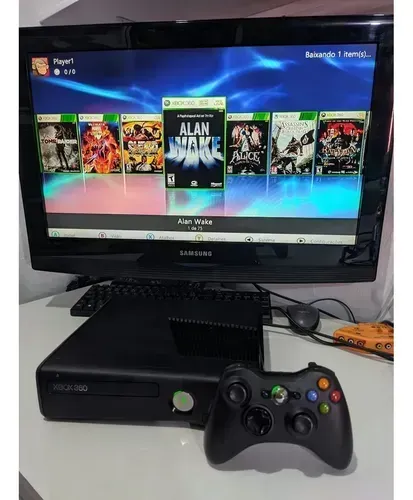 Xbox360 RGH Desbloqueado 2controle +HD500G + JOGOS