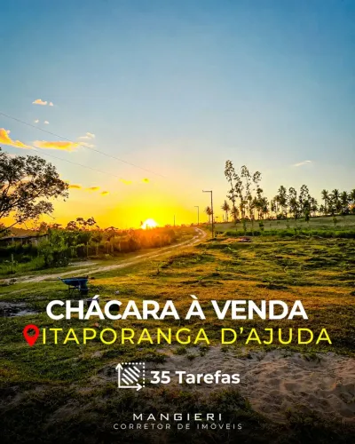Chácara em Itaporanga dAjuda/SE, no Povoado Cardoso