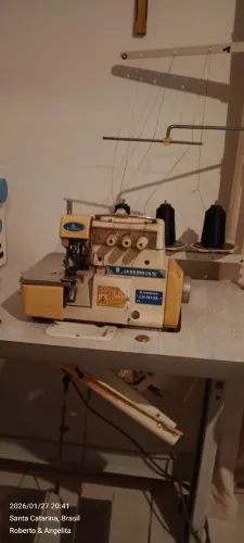 Vendo máquina de costura indústrial overloque em perfeito estado de conservação 