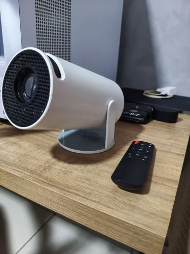 Projetor Interestelar Hy300 Mini Branco
