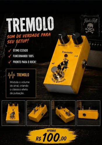 Pedal de guitarra tremolo