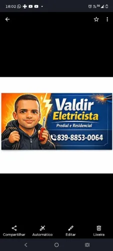 Valdir eletricista 