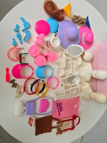 Loja barbie dream story anos 80 com muitos acessórios 