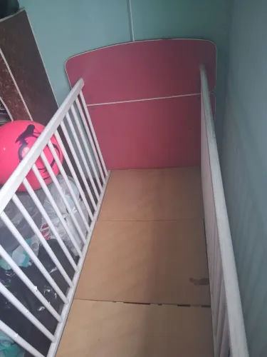 Berço rosa 