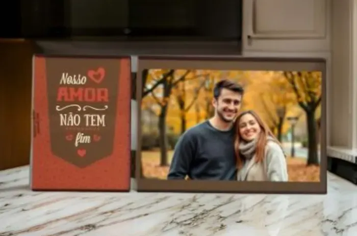Porta-retrato Ludi Declaração de Amor.