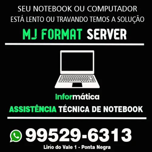 Assistência Técnica em Manutenção e Conserto de Notebook e Computadores