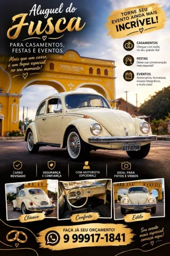 Disponível para aluguel eventos. 