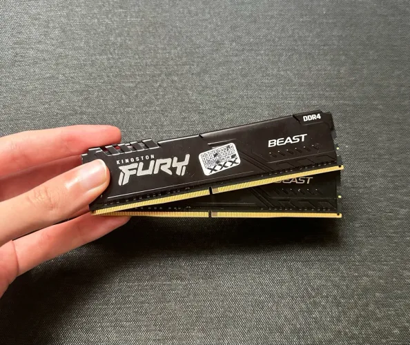 Memória RAM kingston fury beast 32gb(2x16)