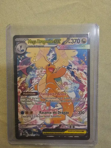 Mega Dragonite EX raríssima heróis excelsos
