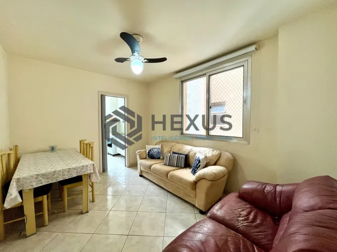Apartamento com vista mar na beira mar da Praia das Pitangueiras, Guaruja