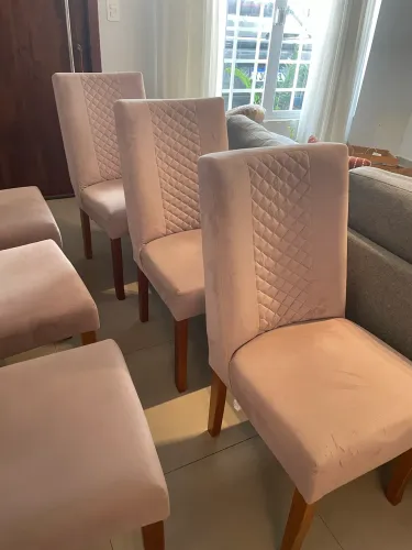 Mesa jantar com 6 cadeiras