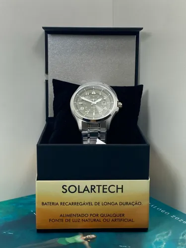 Relógio solartech