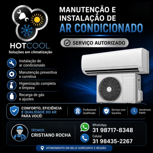 Manutenção e Instalação de Ar Condicionado