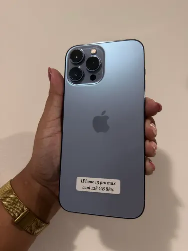 iPhone 13 Pro Max azul 128 Gb original 88%