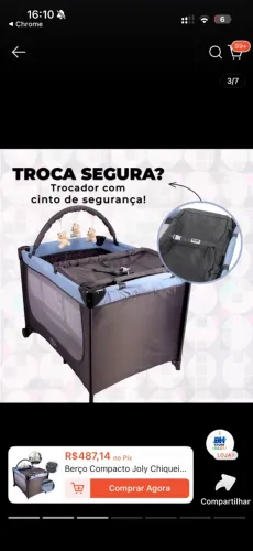 Berço portátil