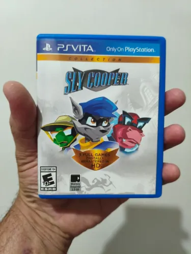 SLY COPEER COLLECTION 1 E 2 DE PSVITA NOVO FOI ABERTO SOMENTE PARA TESTE E CONFERÊNCIA 