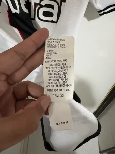 Camisa Vasco 2024 Vegetti autografada