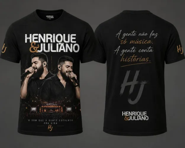 Blusa Henrique e Juliano 