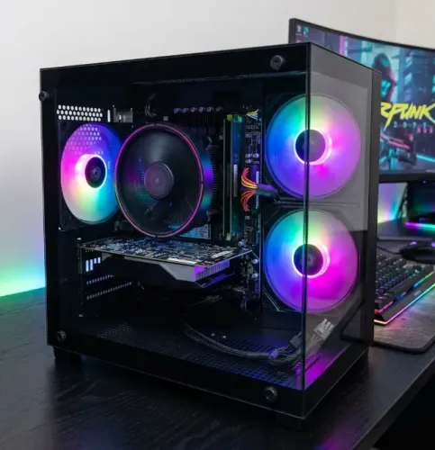 Computador Xeon 2640V4 - 10 nucleos e 20 threads - 8GB DDR4 - GTX 1050 - 256NVME + 1TB HD
