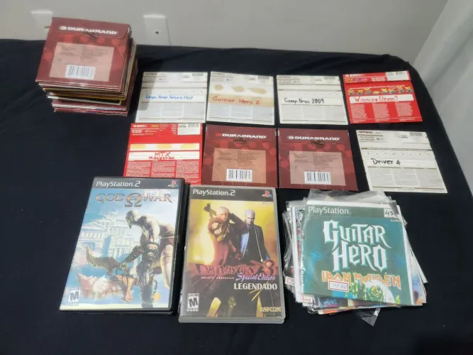 CONTROLES E JOGOS PS2