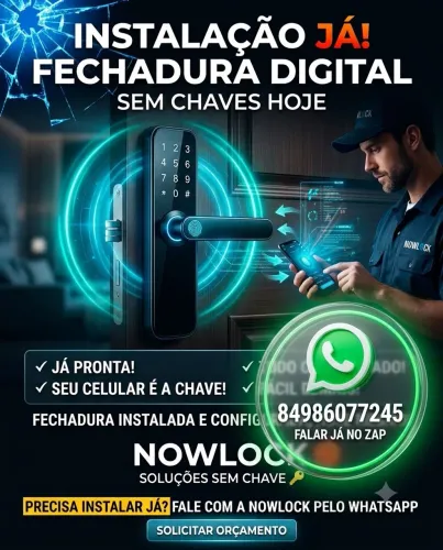 ? Instalação Especializada de Fechadura Digital | Pronta para Usar