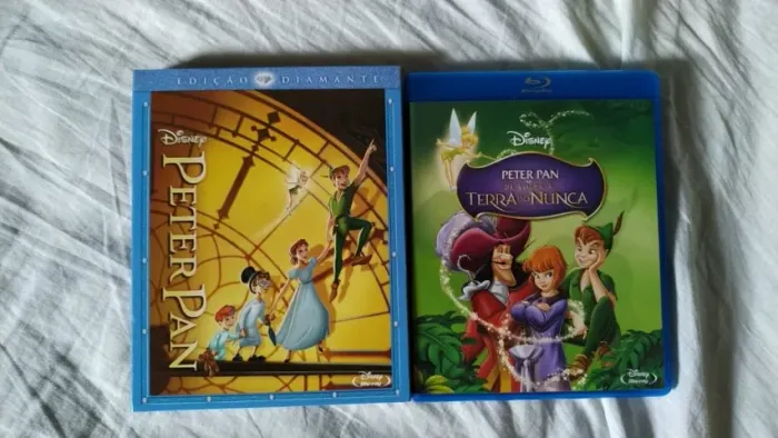 Bluray Peter Pan (com Luva) + De Volta A Terra Do Nunca