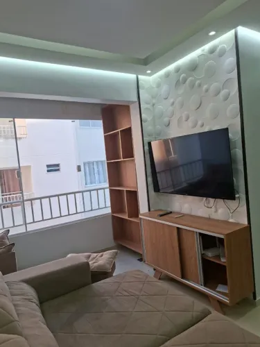 apartamento completamente mobiliado com ar condicionado av arthur carvalho (bela cintra)