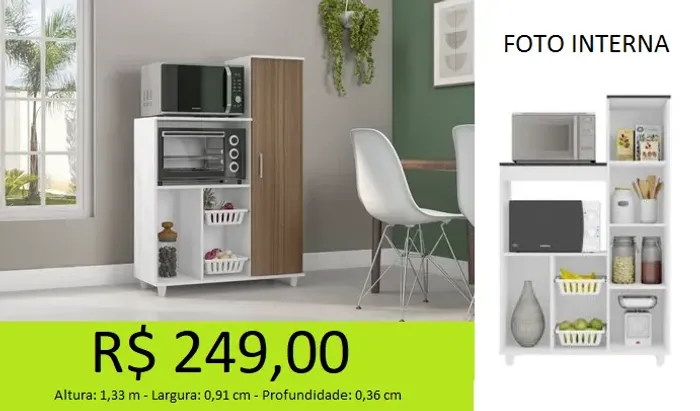 Fruteira reposição - retire hoje mesmo