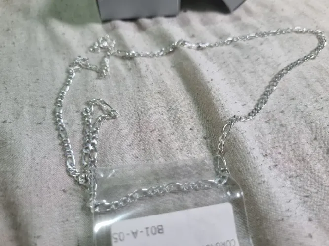Cordão de prata legítima 925 de loja aceito proposta 