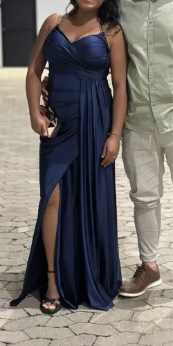 Vestido Madrinha azul