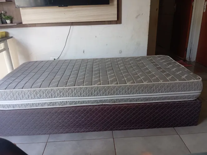 Cama box de solteiro