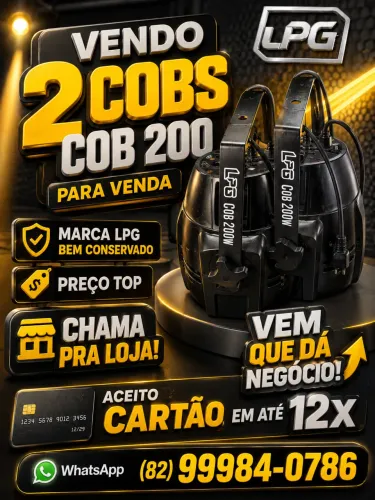 Venda de par led / cob e atomic strobo led 