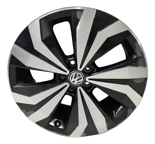 Roda Vw T-cross 2021 R17 (d) Cinza