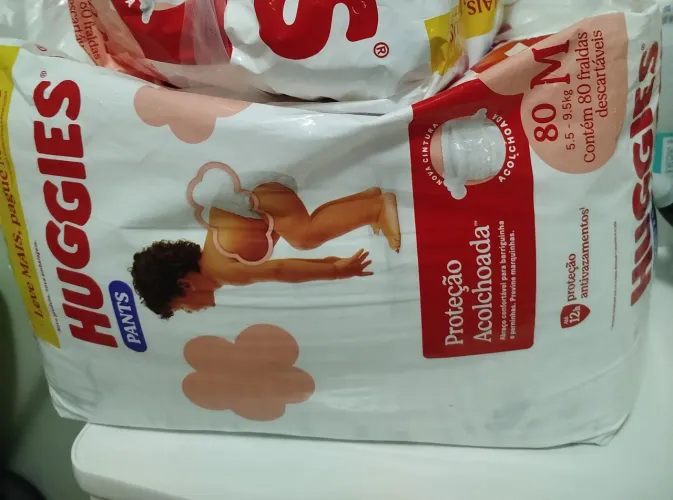Fralda descartável M