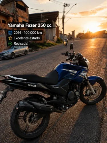 YAMAHA FAZER 250 cc ABAIXO DA FIPE - DOC 2026