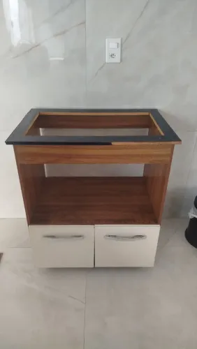 Armário com suporte pra Cooktop 5 bocas