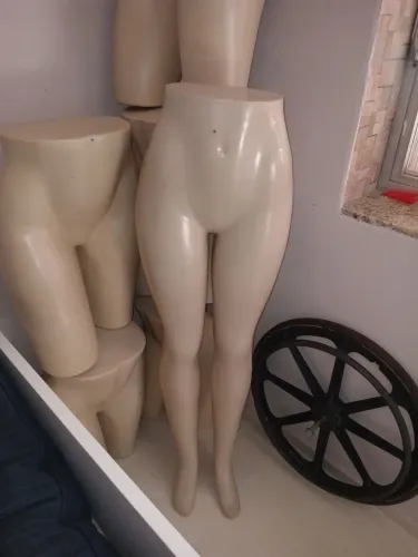 Manequim roupas 6 unidades