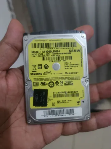 HD 1000gb Samsung saude 100% 