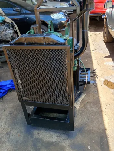 GRUPO GERADOR 40 KVA 220/380 GERADOR NOVO MOTOR MERCEDES 606