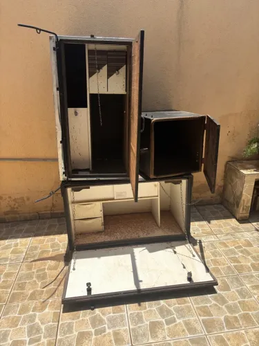 Caixa de cozinha e ferramentas